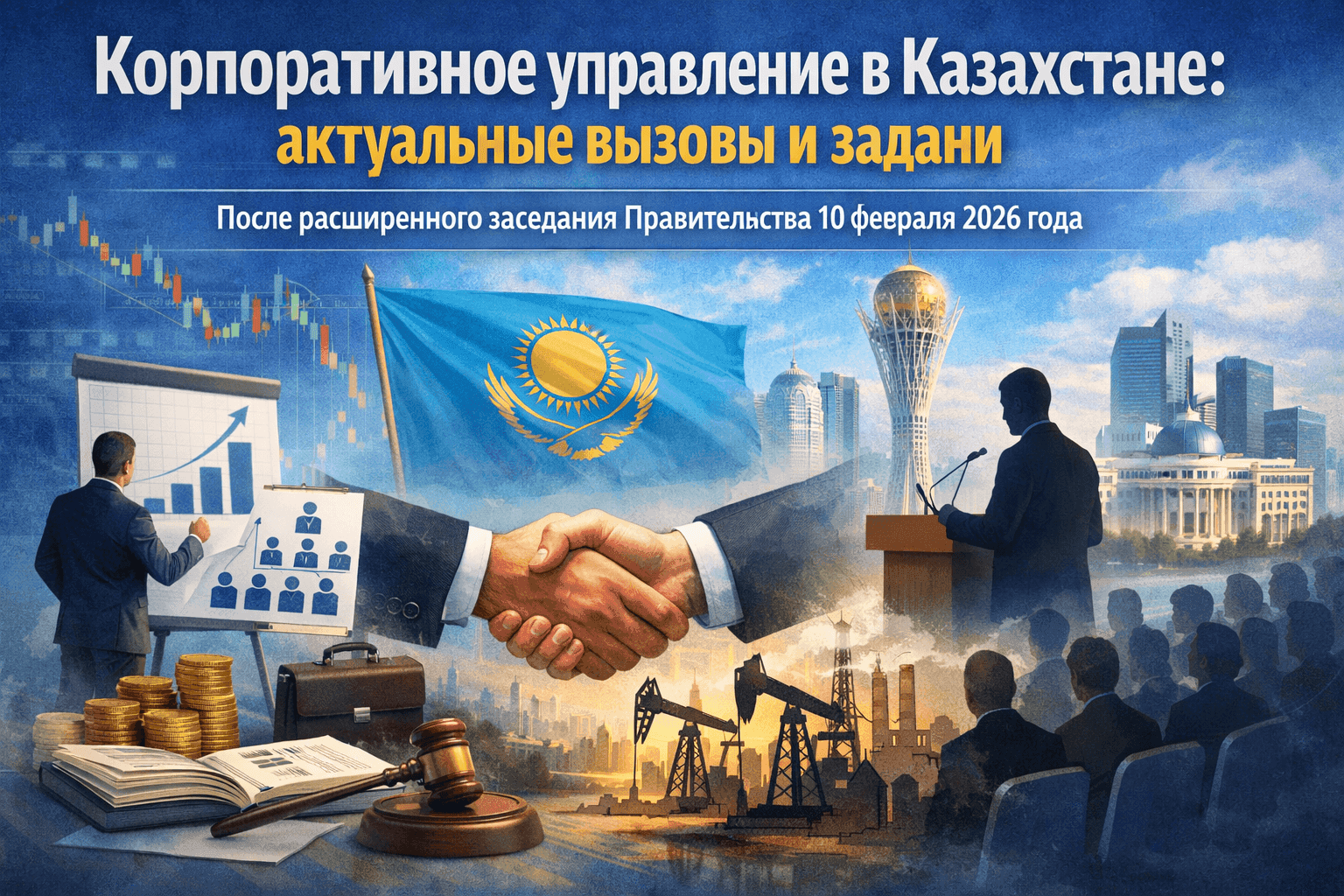 Корпоративное управление в Казахстане: актуальные вызовы и задачи после расширенного заседания Правительства 10 февраля 2026 года